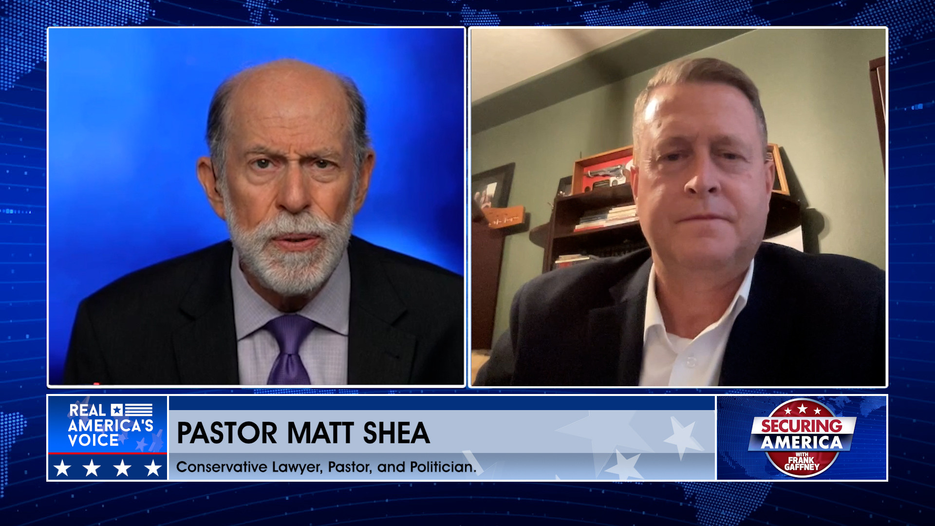 Frank Gaffney is joined by Pastor Matt Shea Pt. 1