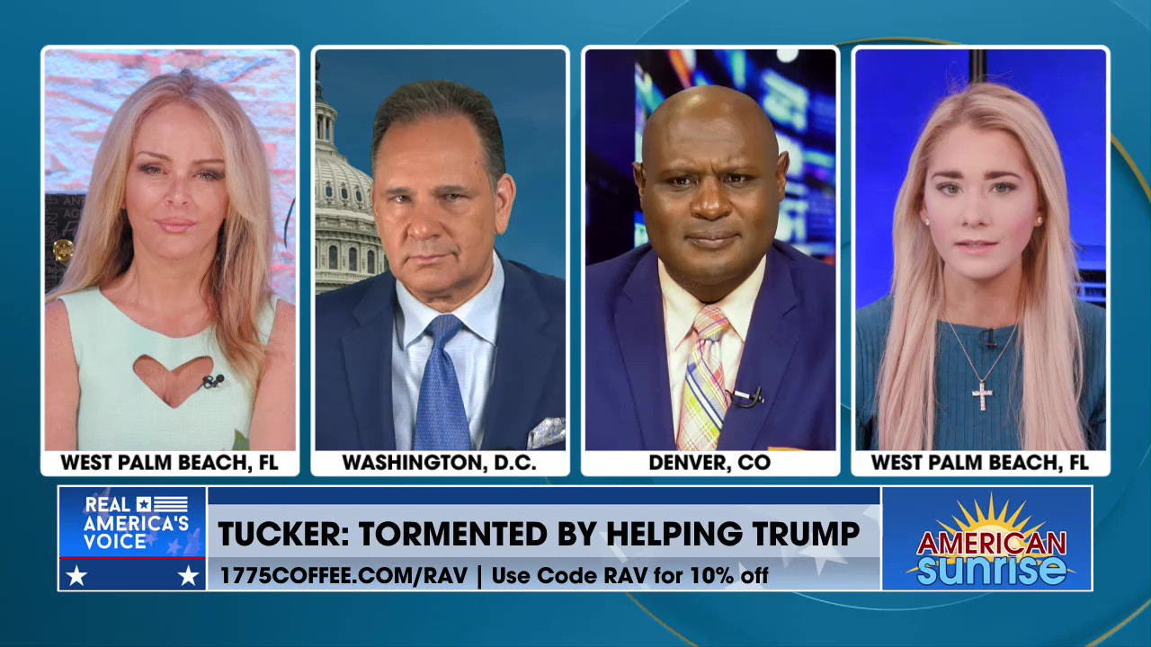 TUCKER: TORMENTED BY HELPING TRUMP