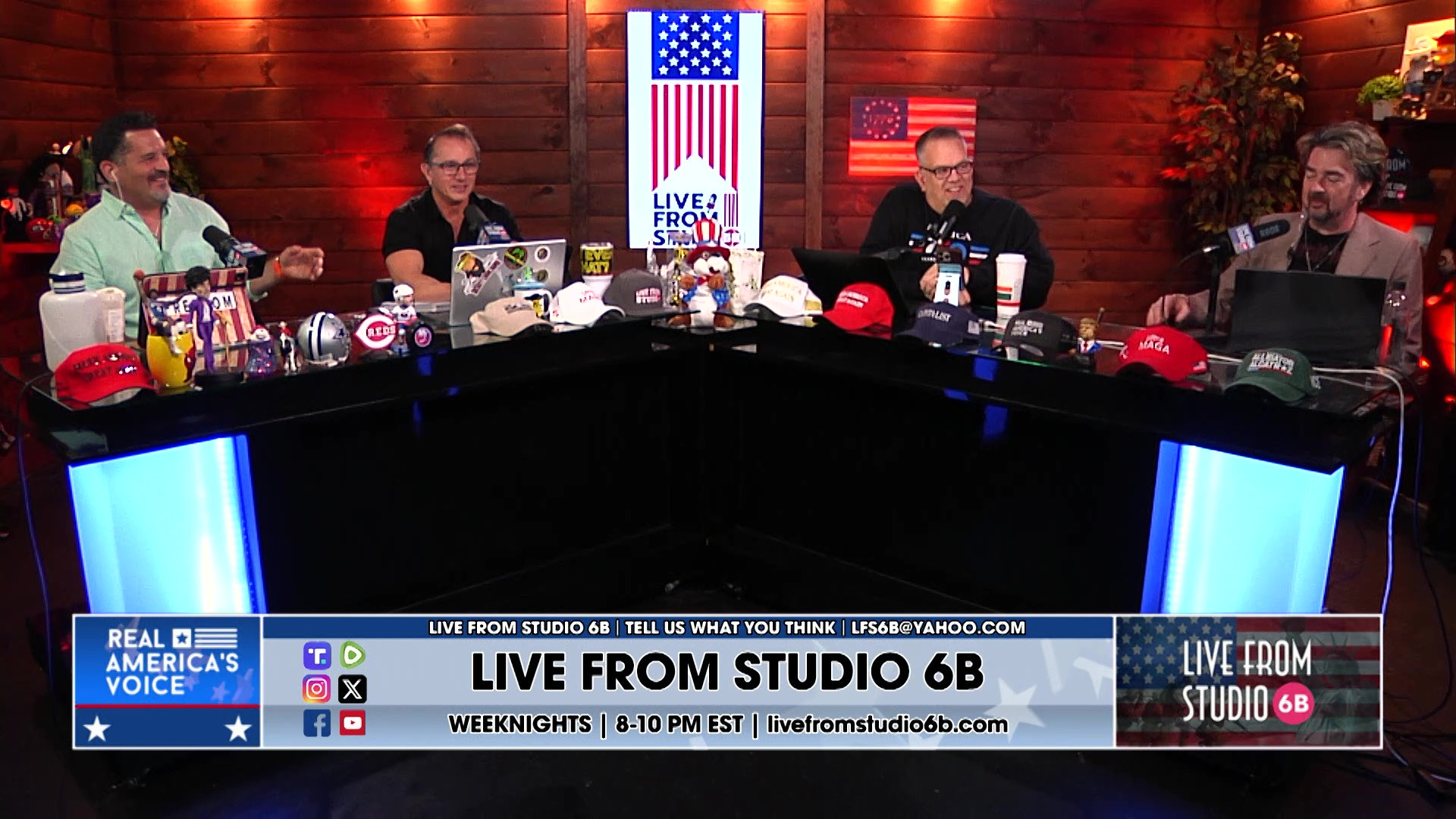 4-17-26 1 - KDJ joins Damon, Paul and Delgado, Damon reads The Party of Sexual Perverts