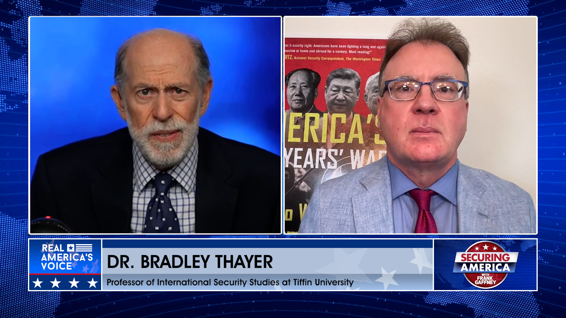 Frank Gaffney is joined by Dr. Bradley Thayer Pt. 1