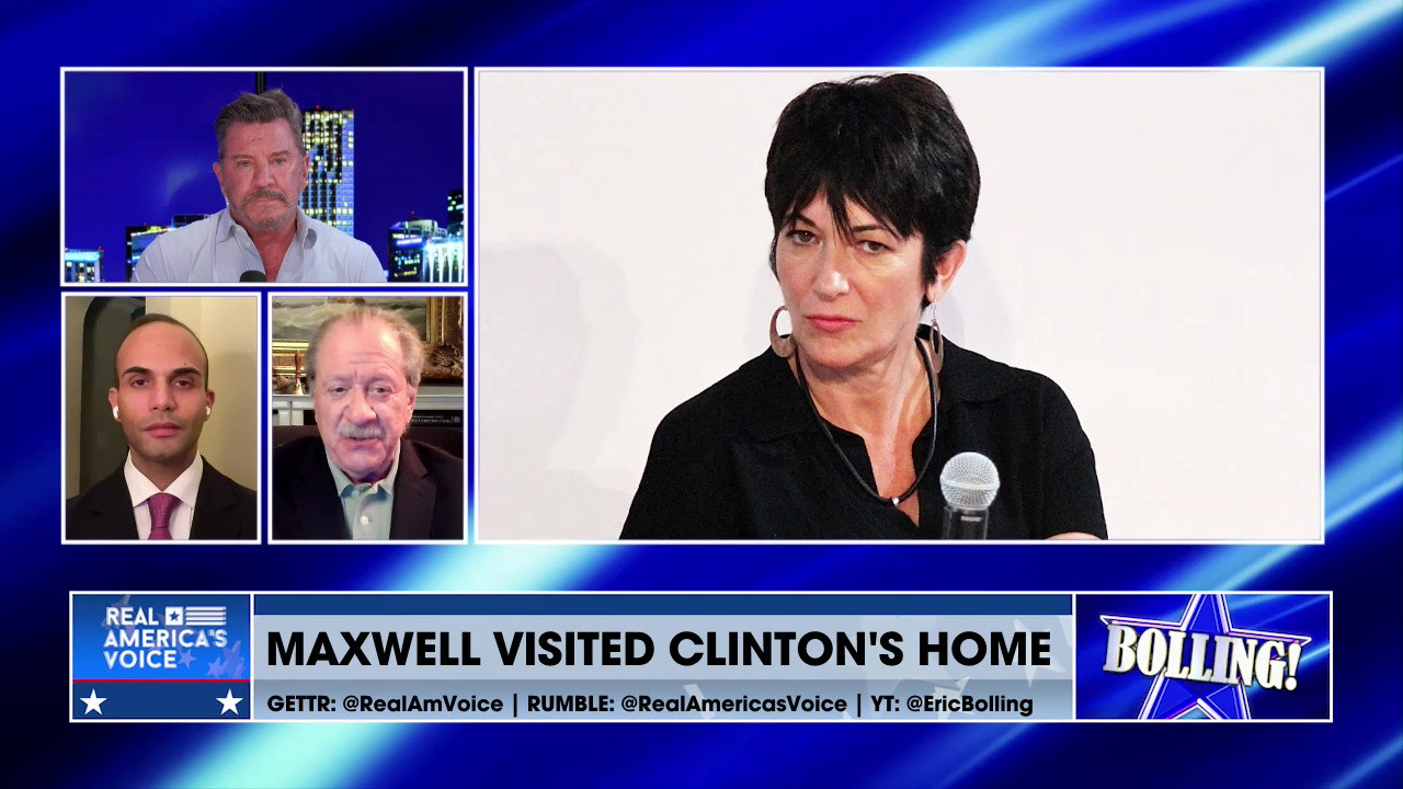MAXWELL VISITED CLINTON’S HOME