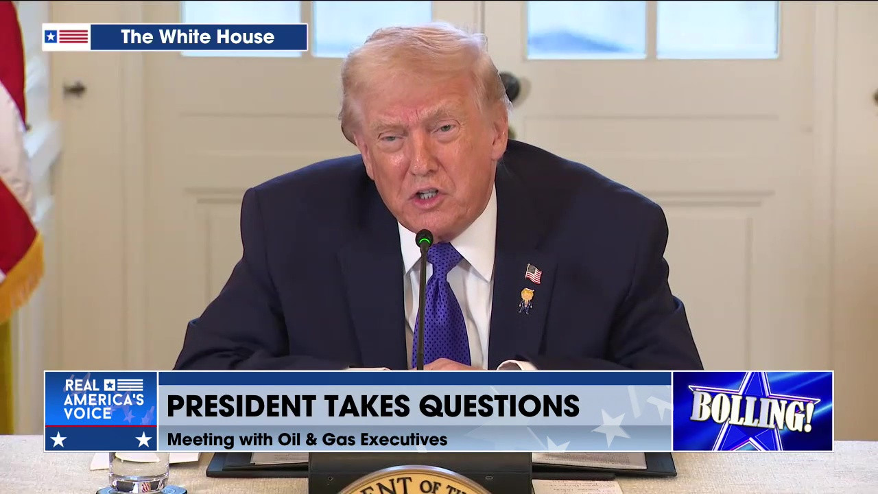 PRESIDENT TRUMP SPEAKS TO THE PRESS