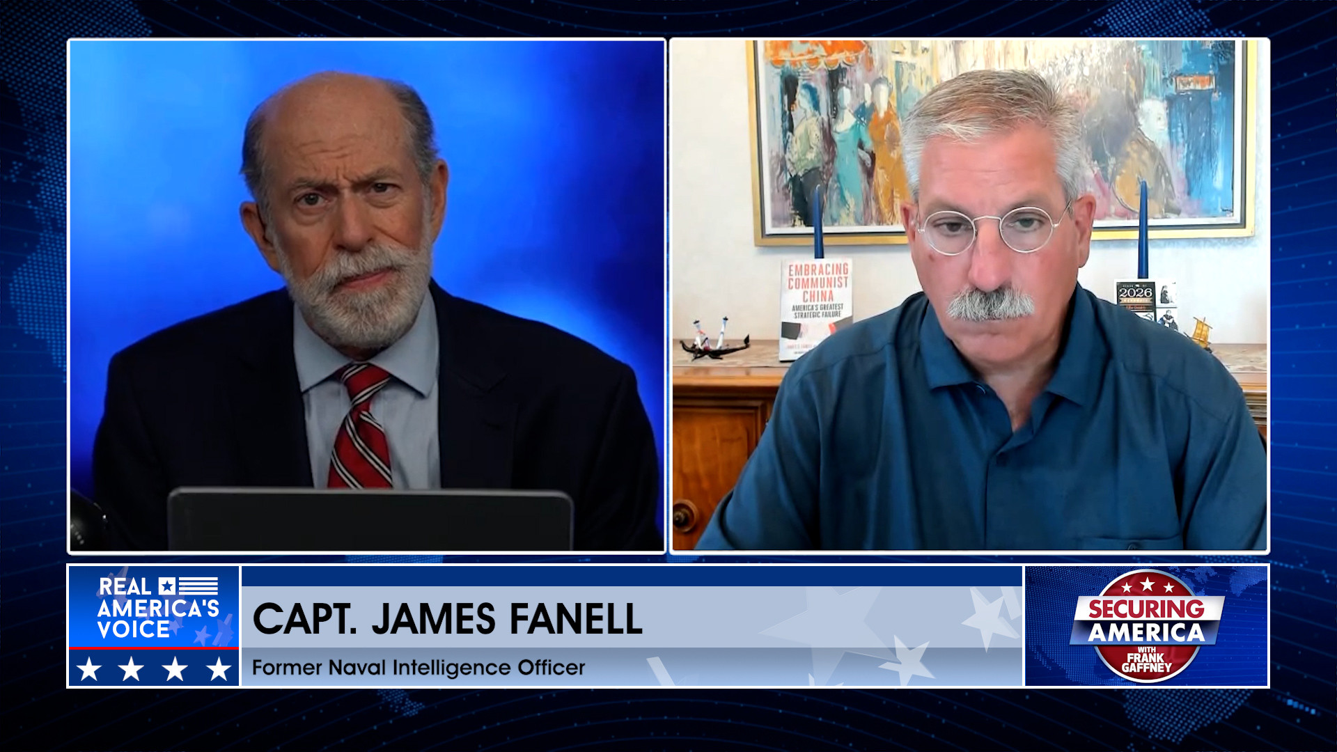 Frank Gaffney is joined by Capt. James Fanell Pt. 1