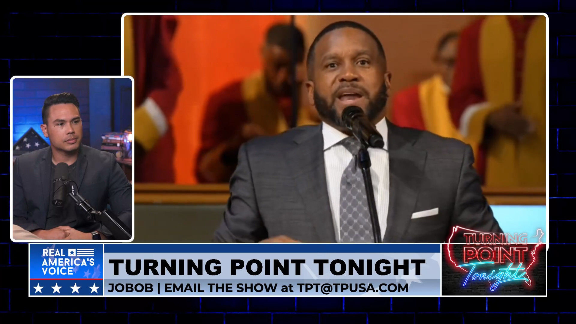 Jobob Reacts to a "pastor" who is calling Charlie Kirk a Racist