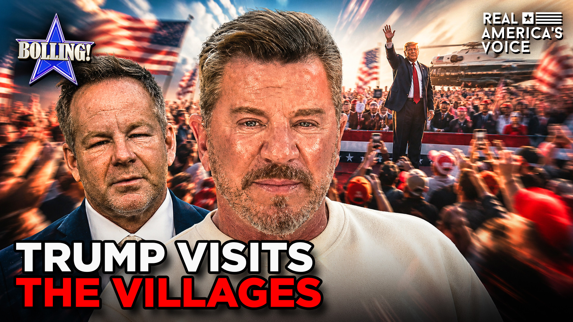 PRES. TRUMP AT THE VILLAGES: 'GOLDEN AGE FOR YOUR GOLDEN YEARS'