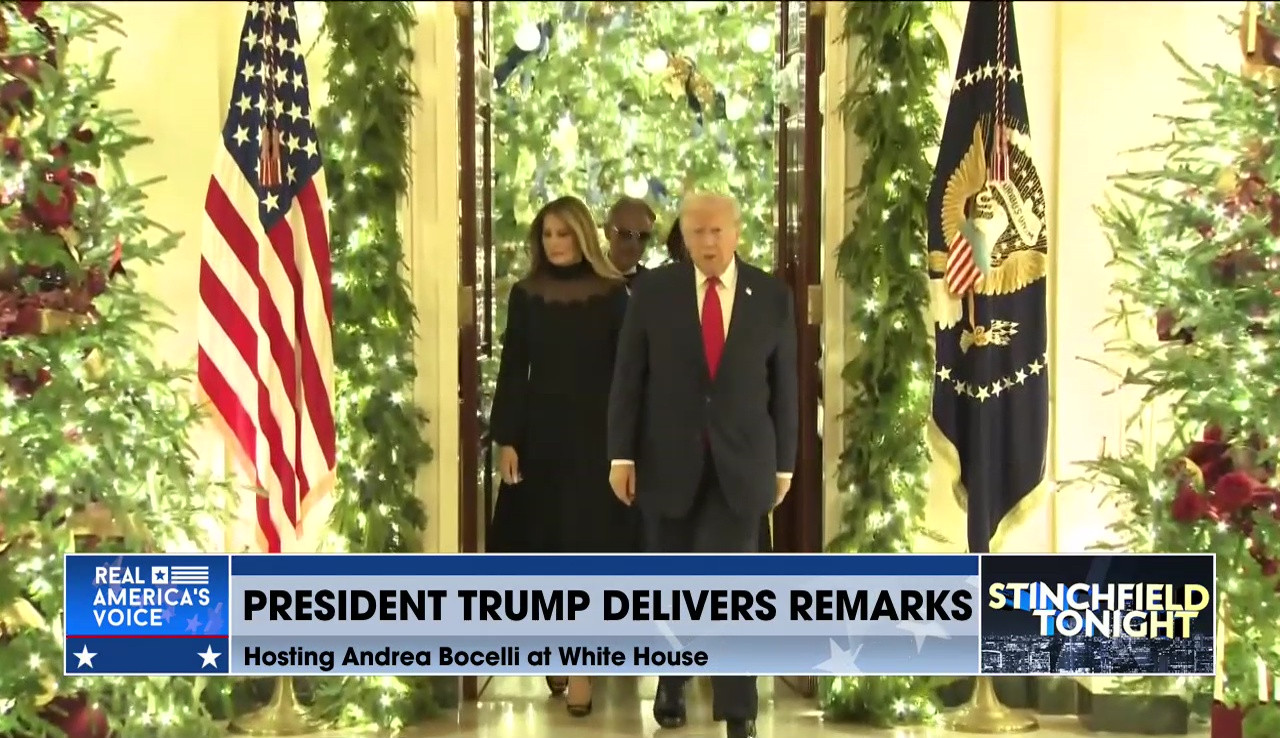 PRESIDENT TRUMP HOSTS MUSIC ICON AT WHITE HOUSE