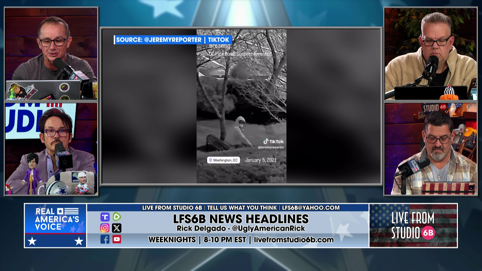 12-8-25 7 - Loudermilk and DC Bomber witness, discussion, London Airport attack, Barton sentencing