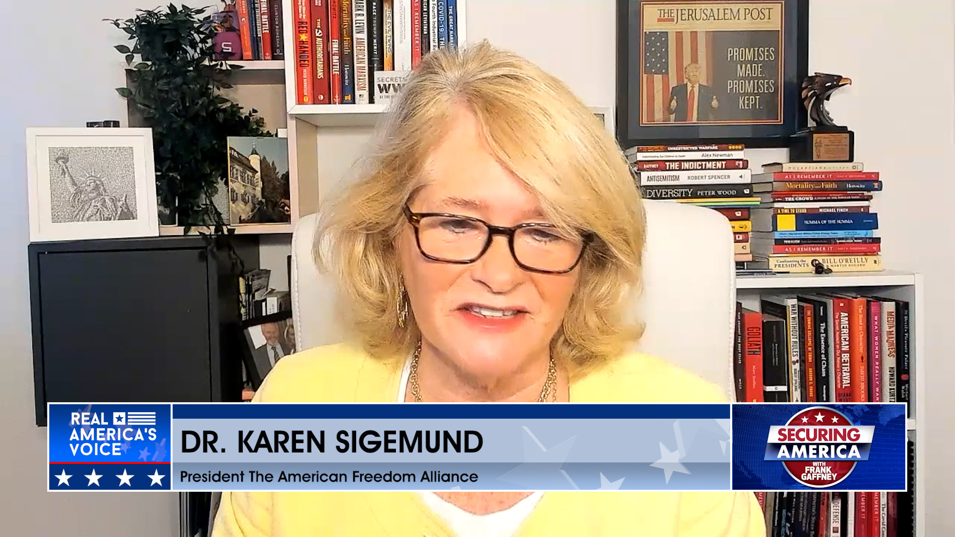 Frank Gaffney is joined by Dr. Karen Siegemund Pt. 2