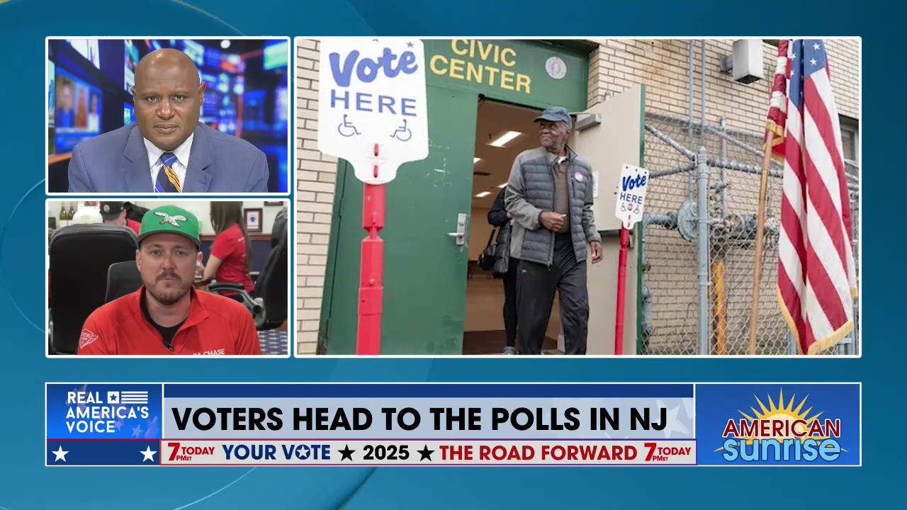 VOTERS HEAD TO THE POLLS IN NJ