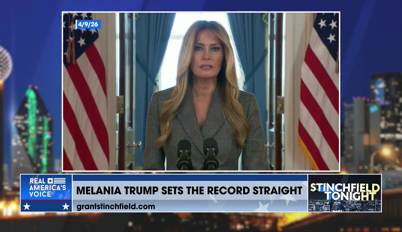 MELANIA MAKES SURPRISE STATEMENT