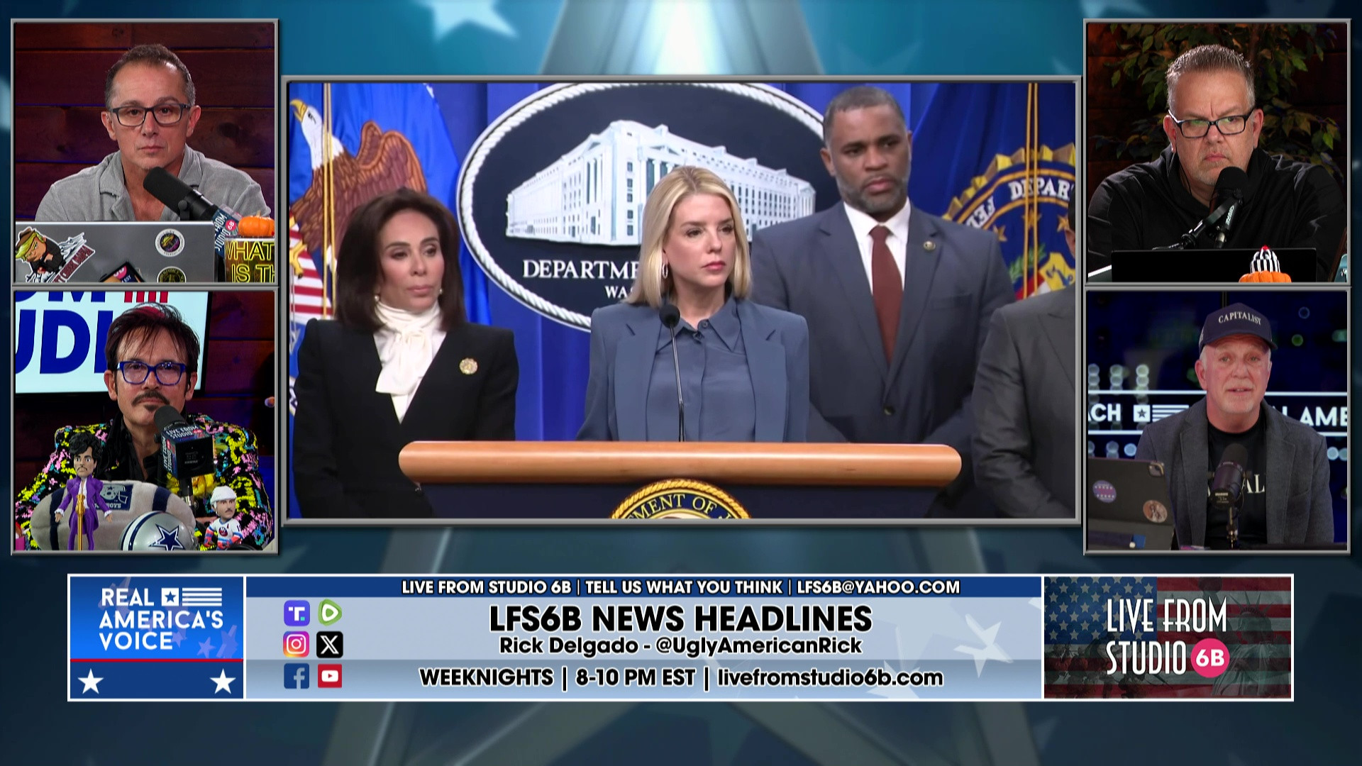 12-4-25 4 - More from Bondi presser, O'Reilly on Trump and 2026, Polymarket on the House