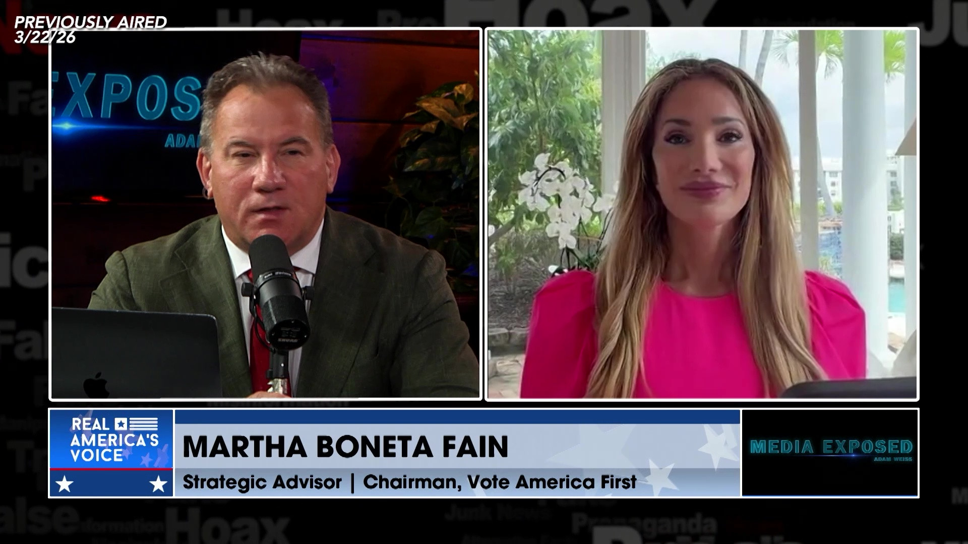 ME 3-22-26 D - Adam and Martha Boneta Fain talk media accountability, plus Mullin's testimony