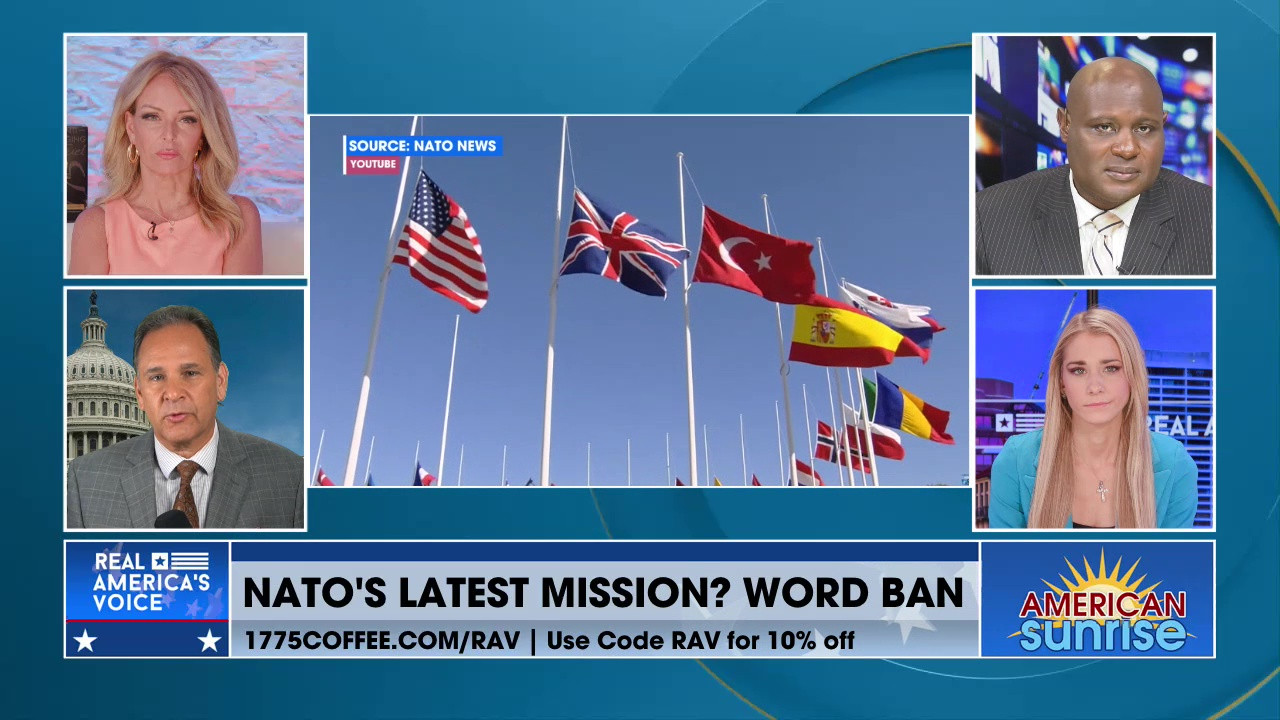 NATO'S LATEST MISSION? WORD BAN
