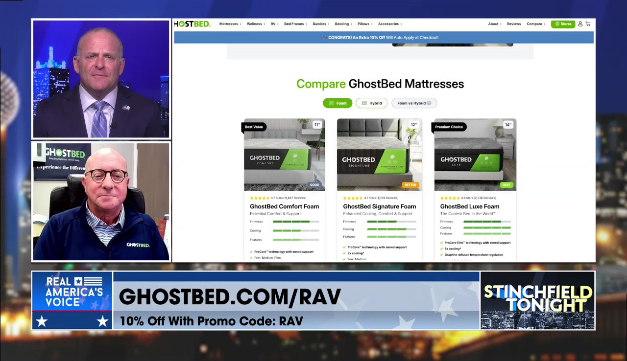 YOU DESERVE A GHOSTBED