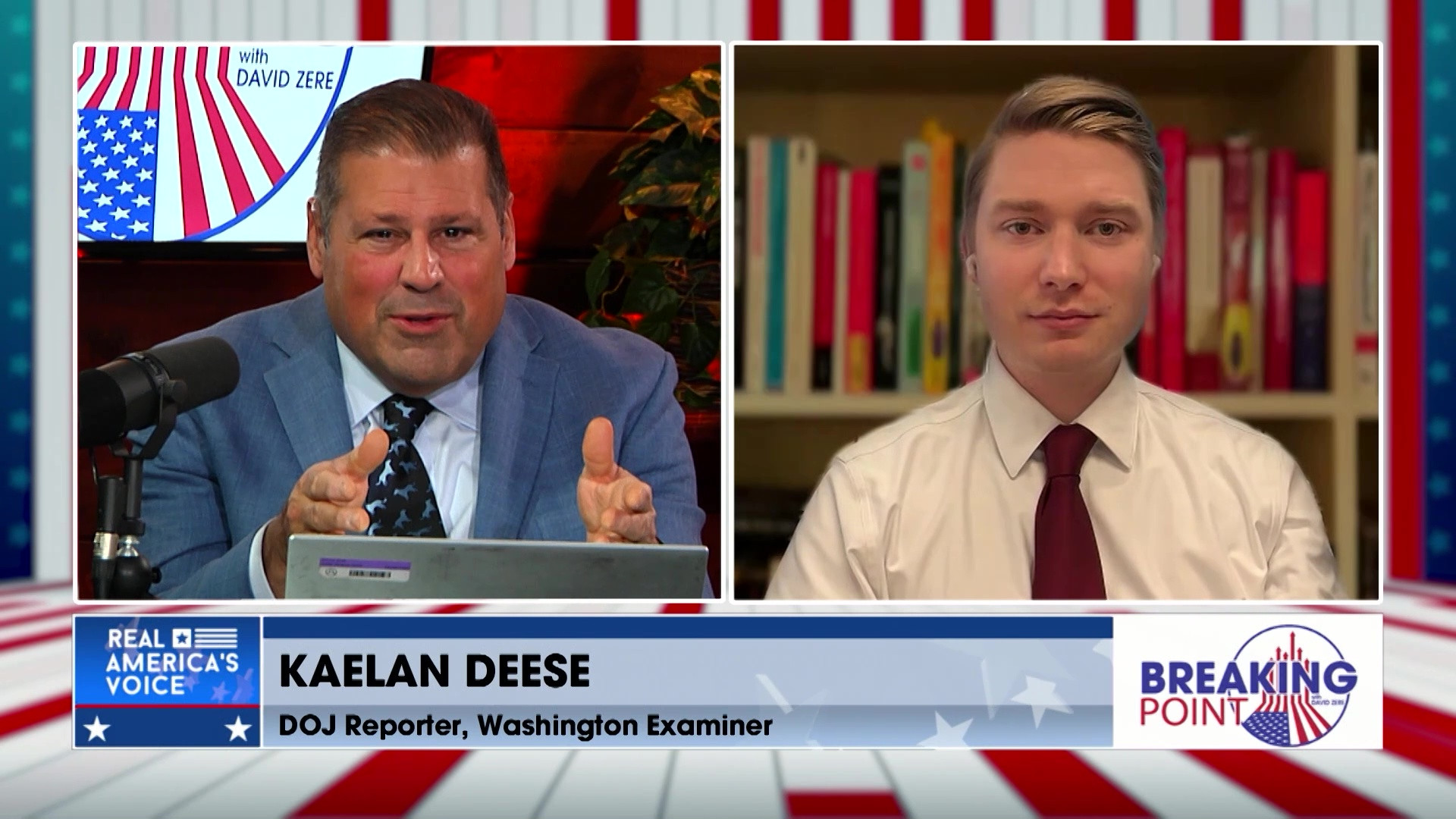 BP 4-11-26 C - David in Pentagon Briefing, then speaking with Kaelan Deese on DHS and the NFL