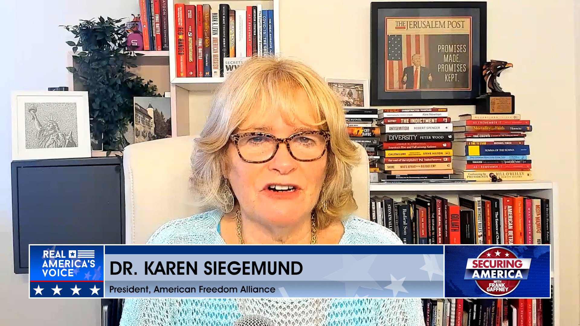 Frank Gaffney is joined by Karen Siegemund Pt. 4