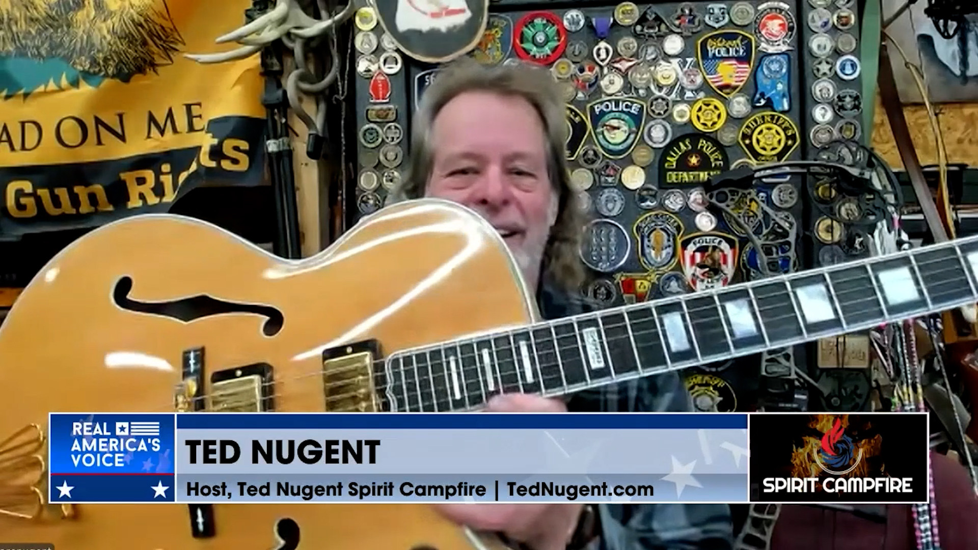Uncle Ted jams out, directs viewers to check out Nuge Vault