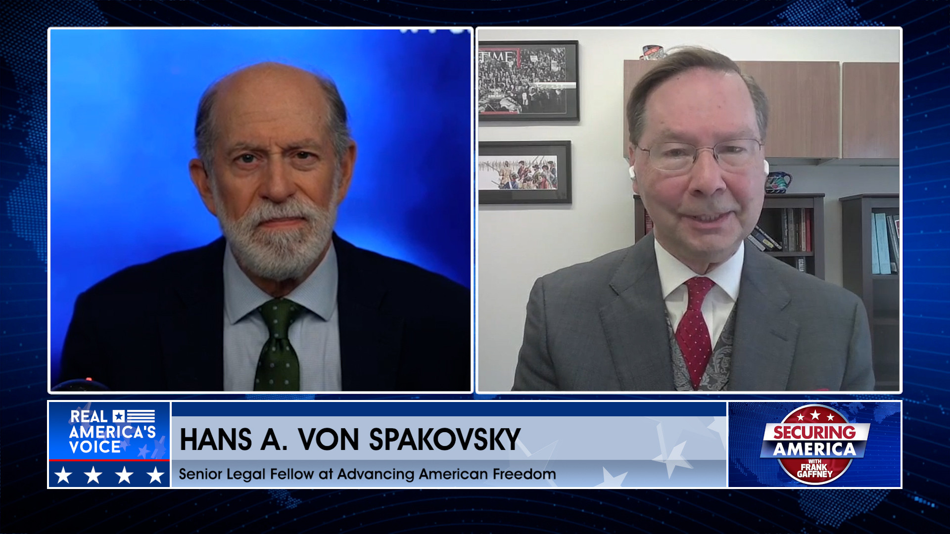 Frank Gaffney is joined by Has A. Von Spakovsky Pt. 1
