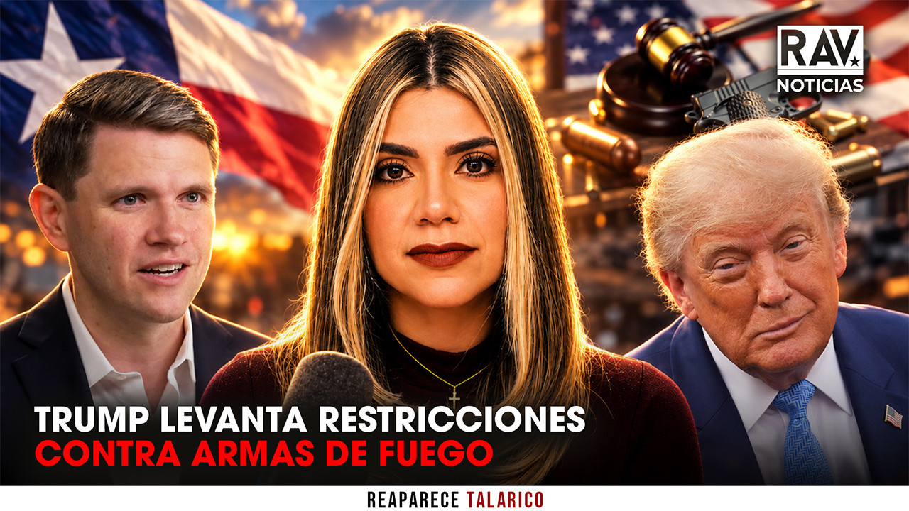 TRUMP LEVANTA RESTRICCIONES CONTRA LAS ARMAS DE FUEGO, APARECE JAMES TALARICO