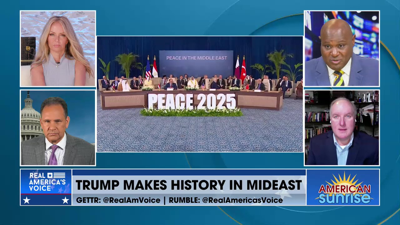 TRUMP MAKES HISTORY IN MIDEAST