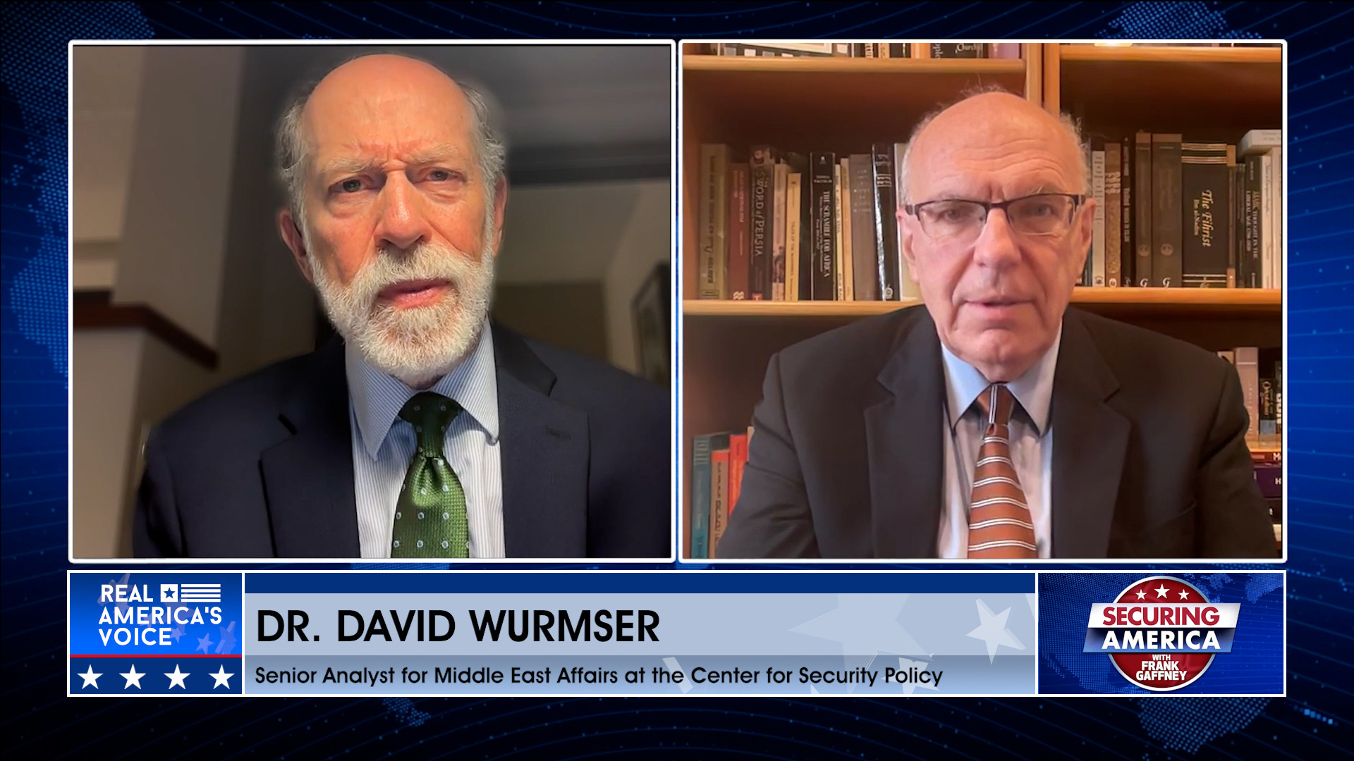 Frank is joined by Dr. David Wurmser Pt. 1