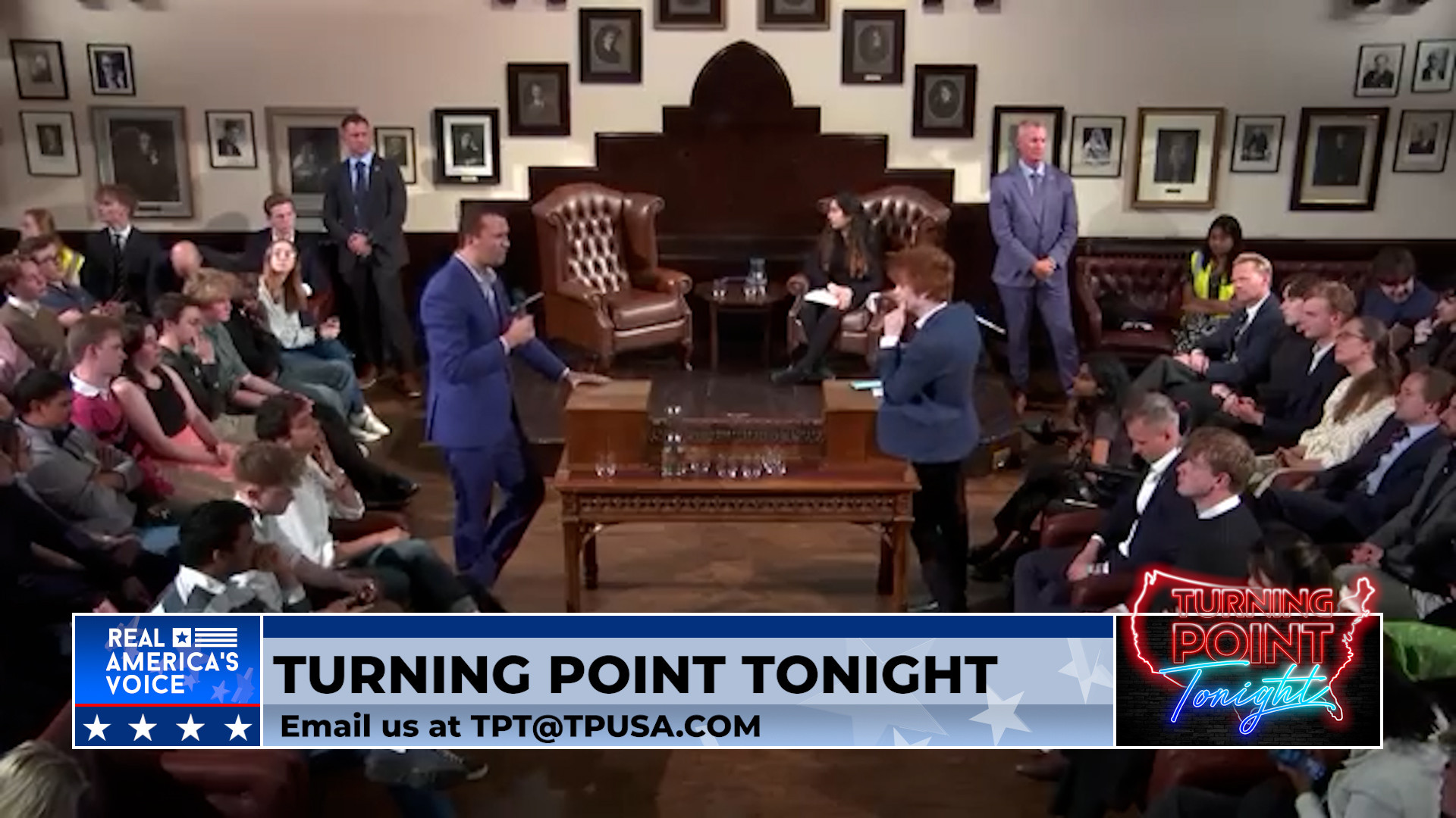 Charlie Kirk at Cambridge