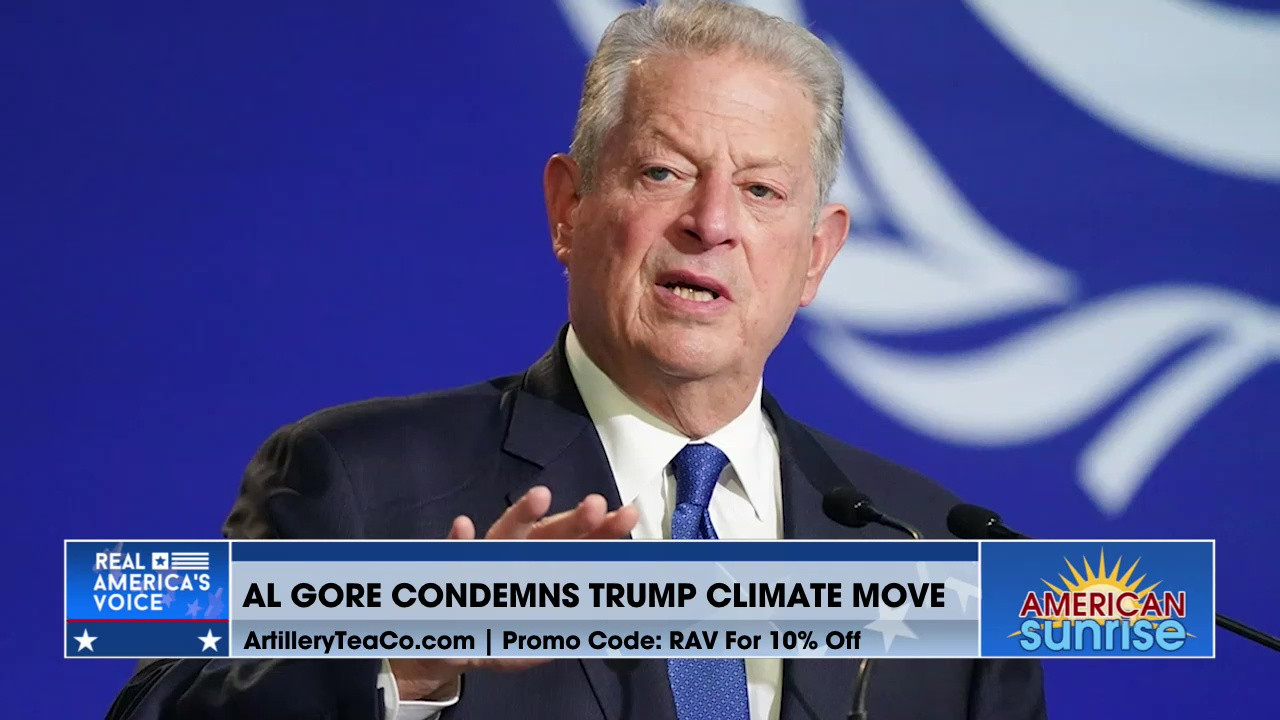 AL GORE CONDEMNS TRUMP CLIMATE MOVE