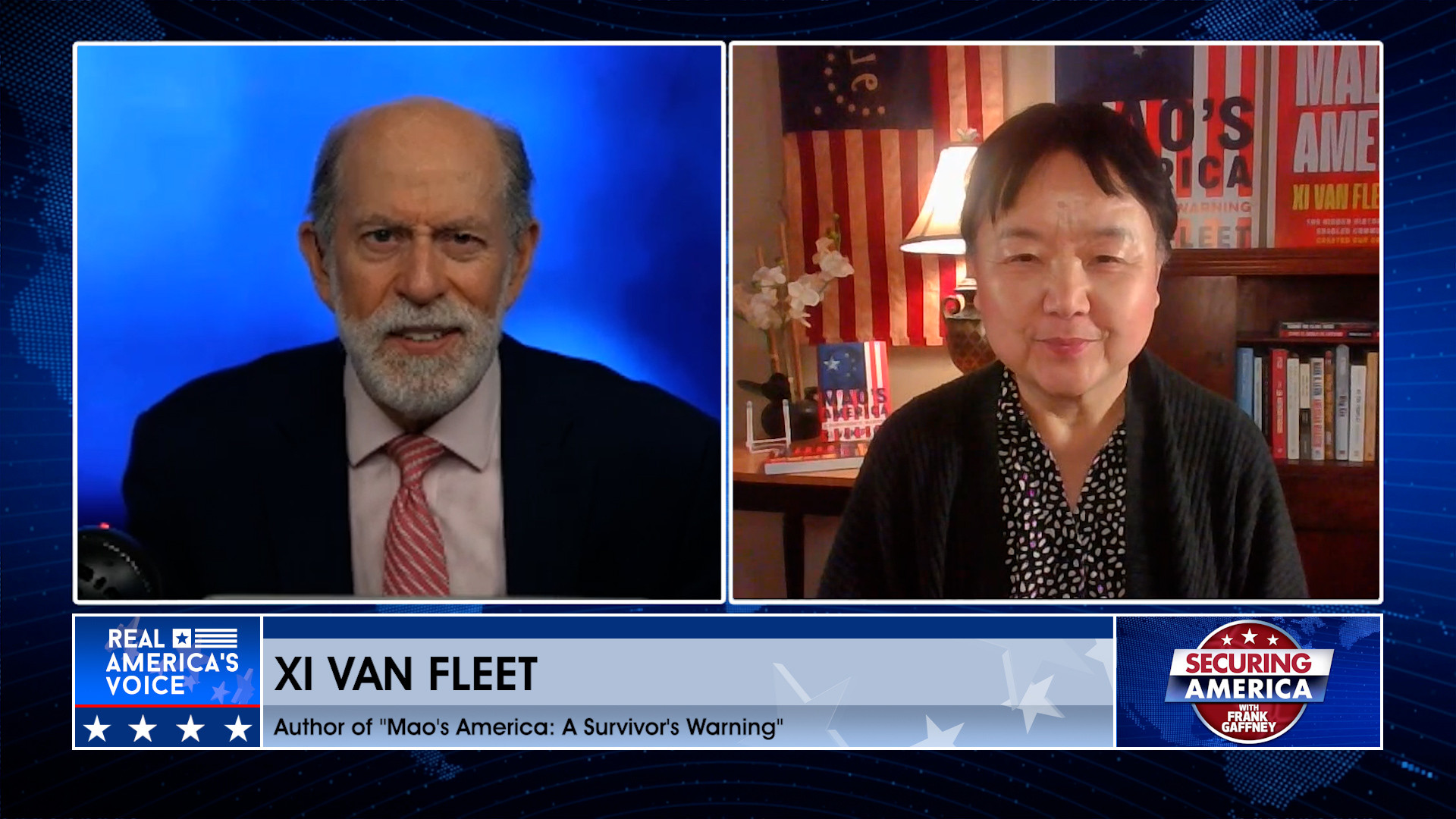 Frank Gaffney is joined by Xi Van Fleet Pt. 1