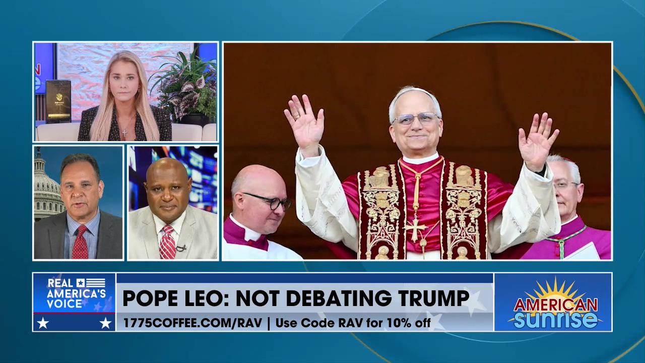 POPE LEO: NOT DEBATING TRUMP