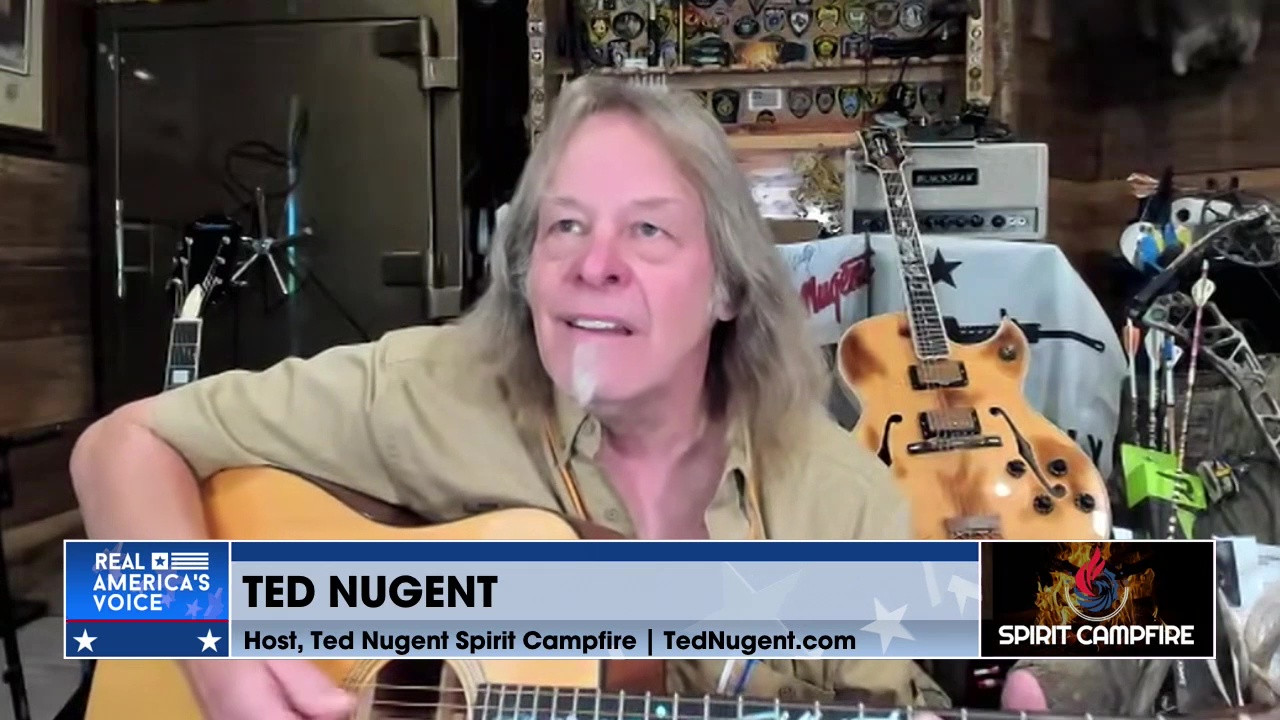 Ted declares his support for Pres. Trump in his fight against true evil