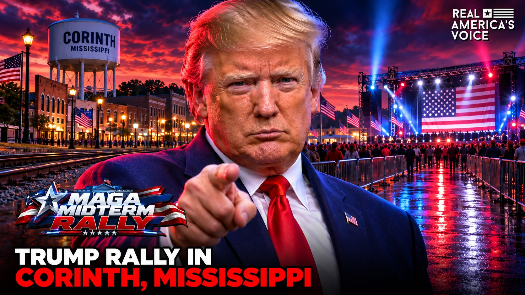 MIDTERM MAGA RALLY 2026 CORINTH, MS PART 3