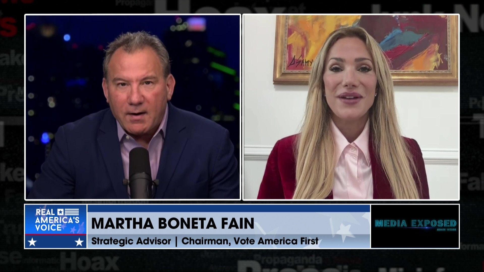 ME 12-14-25 D - Adam and Martha Boneta Fain chat about Christmas at the White House