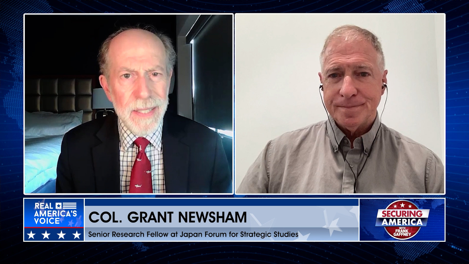 Frank Gaffney is joined by Col. Grant Newsham Pt. 1