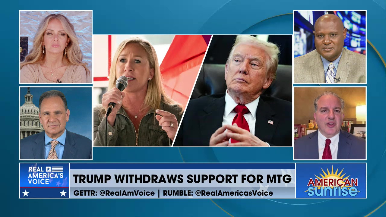 TRUMP WITHDRAWS SUPPORT FOR MTG