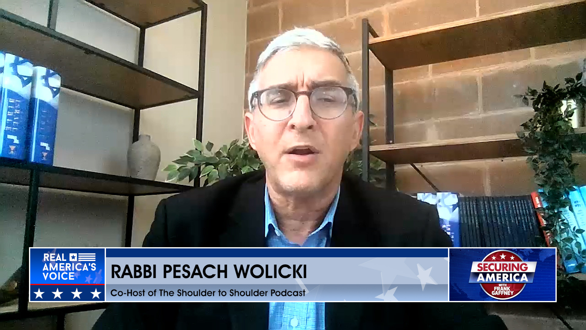 Frank Gaffney is Joined by Rabbi Pesach Wolicki Pt. 4