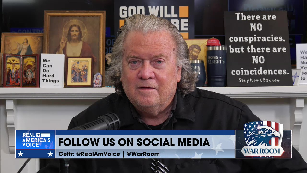 THE WAR ROOM WITH STEPHEN K. BANNON EPISODE 4866 PART 1