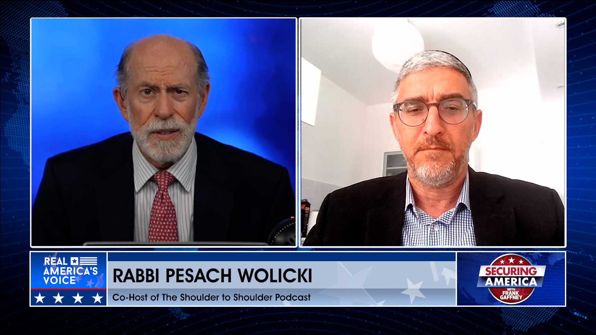 Frank Gaffney is by Rabbi Pesach Wolicki Pt. 1