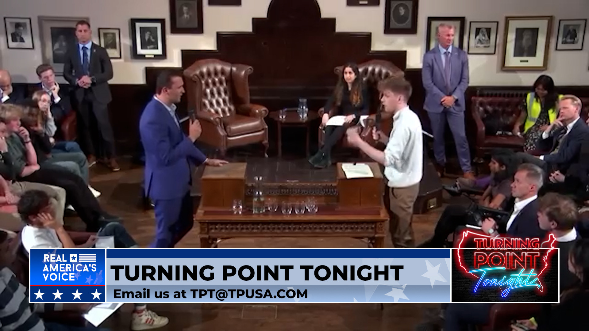 Charlie Kirk at Cambridge