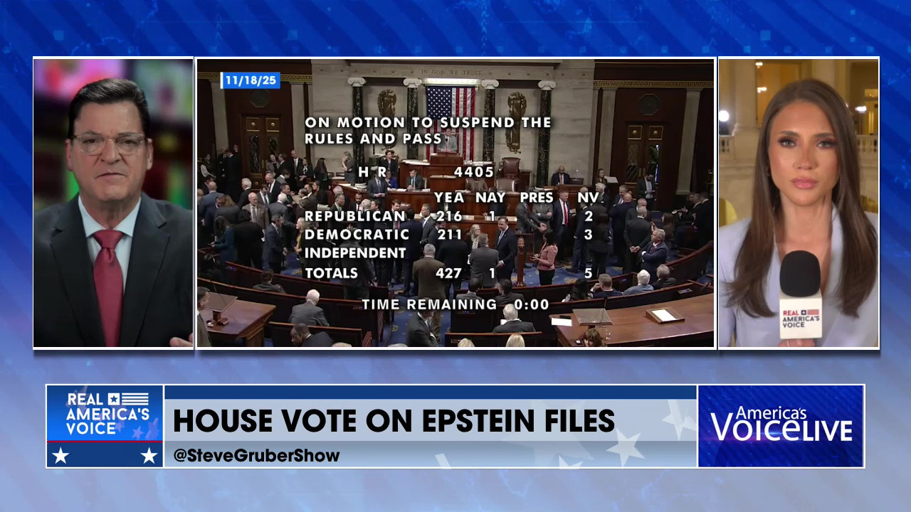 THE HOUSE VOTES TO RELEASE THE EPSTEIN FILES