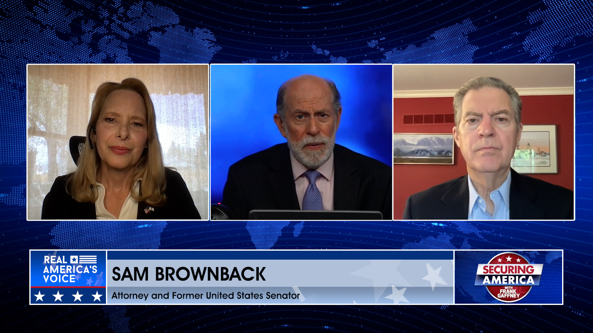 Frank Gaffney is joined by Dede Laugesen & Sam Brownback Pt. 4
