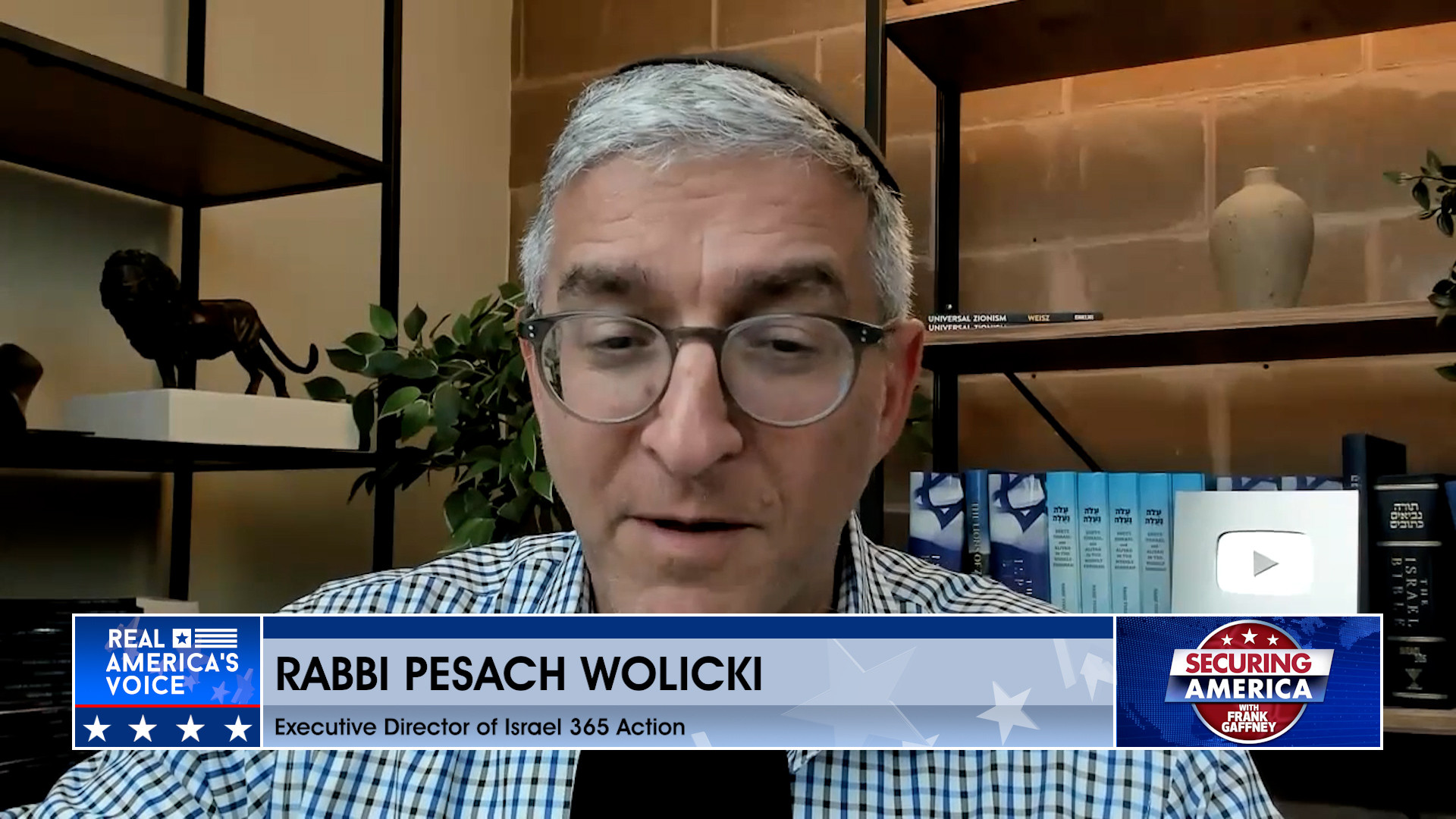 Frank Gaffney is joined by Rabbi Pesach Wolicki Pt. 2
