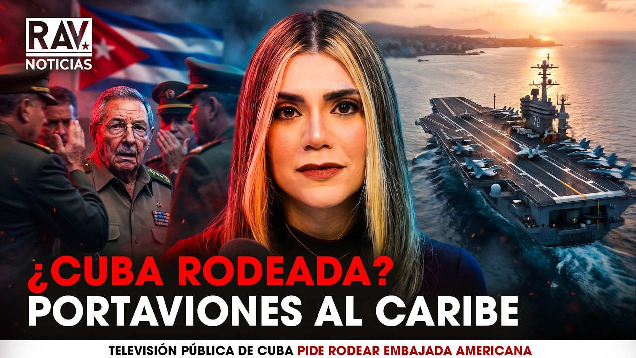 TRUMP ENVIA PORTAVIONES A CUBA