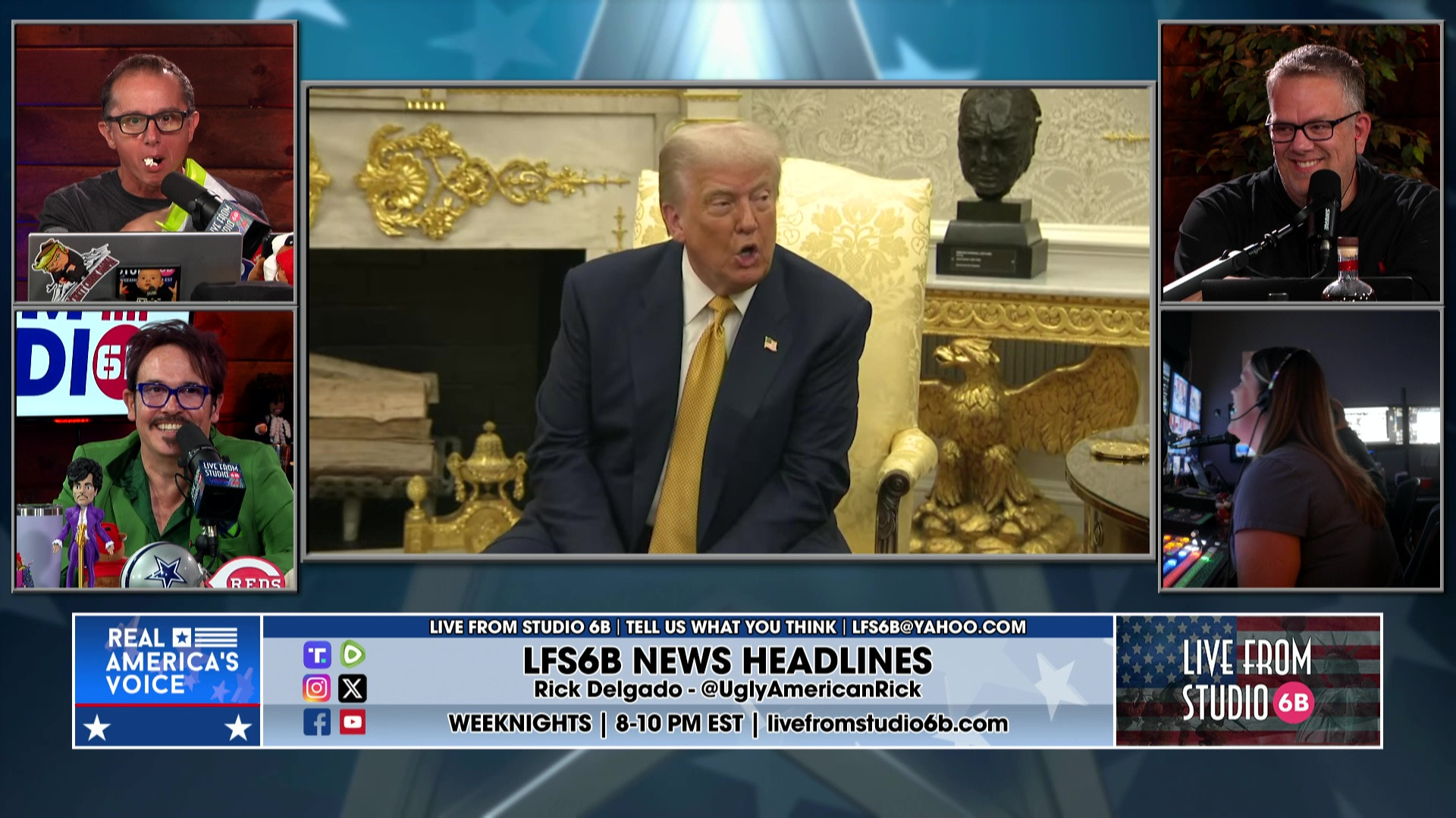 7-22-25 5 - Slick has Sports, Damon makes a bet, Trump earlier today on Obama