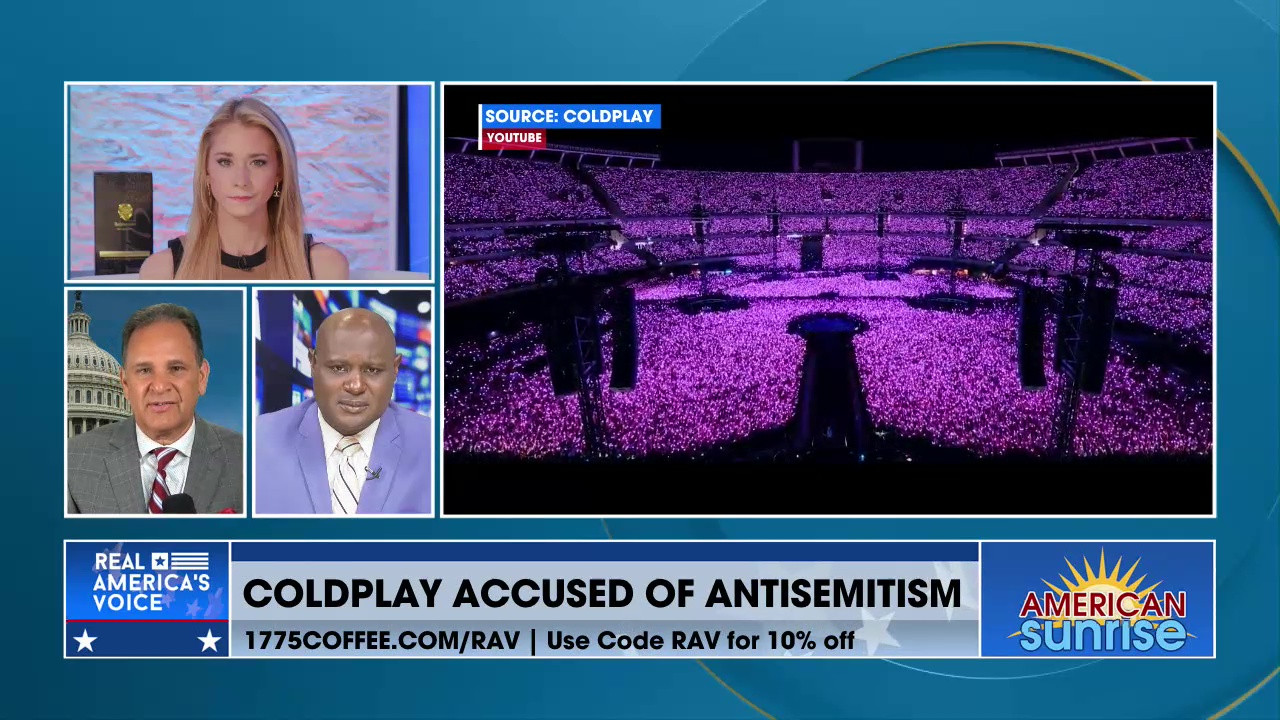COLDPLAY ACCUSED OF ANTISEMITISM