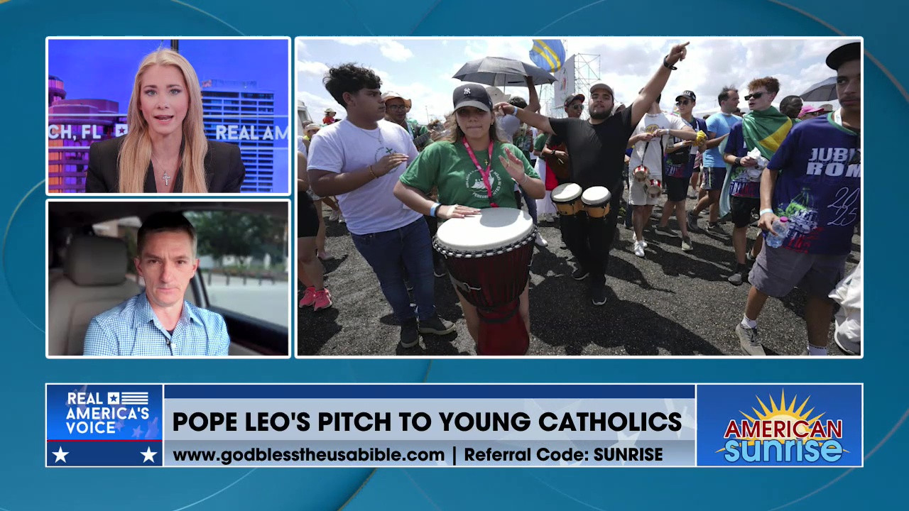 POPE LEO'S PITCH TO YOUNG CATHOLICS