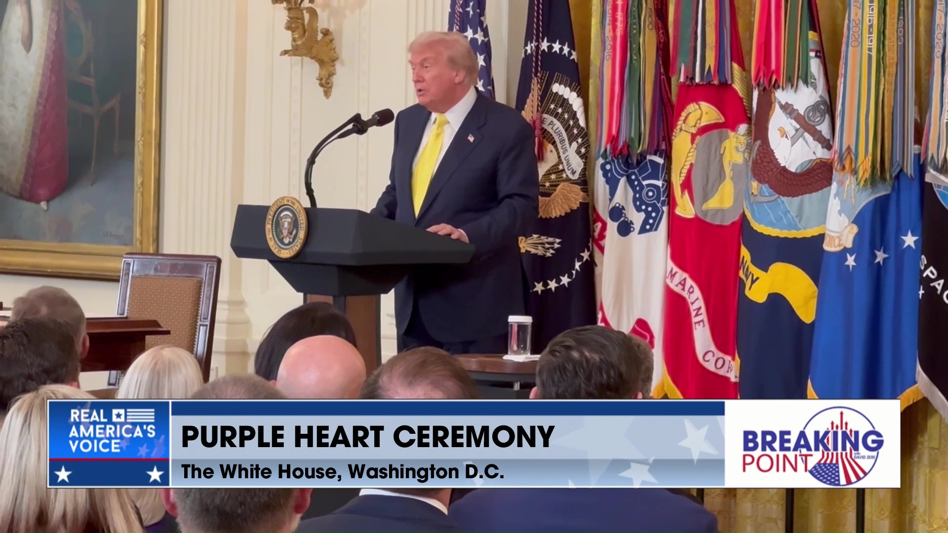 BP 8-16-25 B - David presents Ceremonies from the White House and an Afghan cab driver in DC