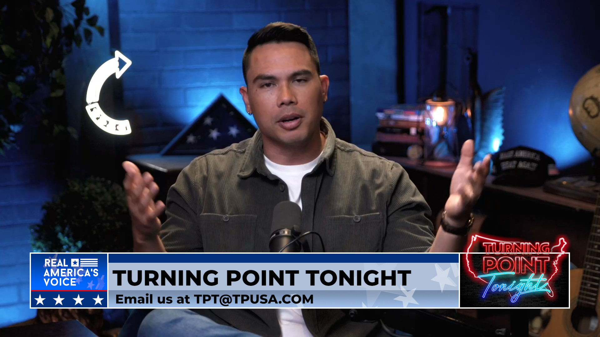 Charlie Kirk at the Live Free Tour, Florida State University