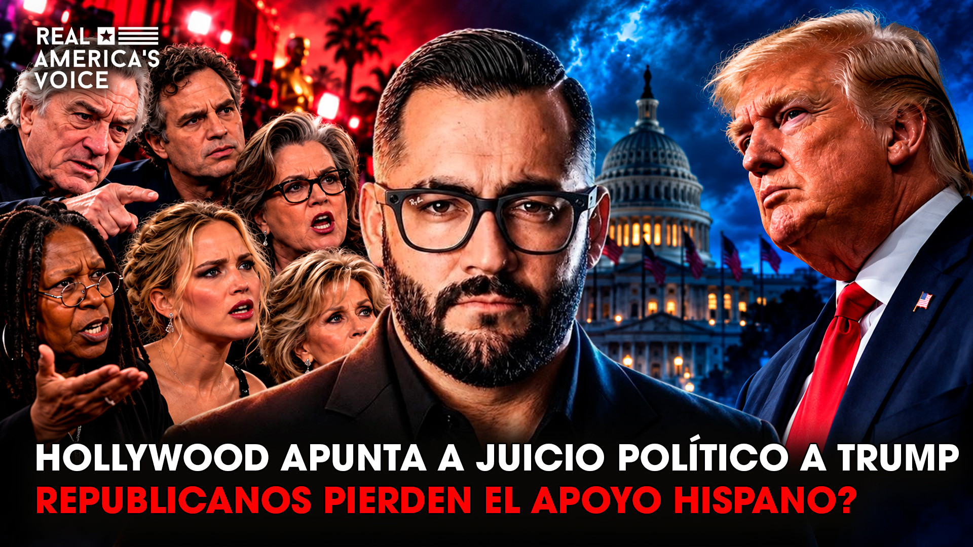 HOLLYWOOD PIDE JUICIO POLÍTICO CONTRA TRUMP