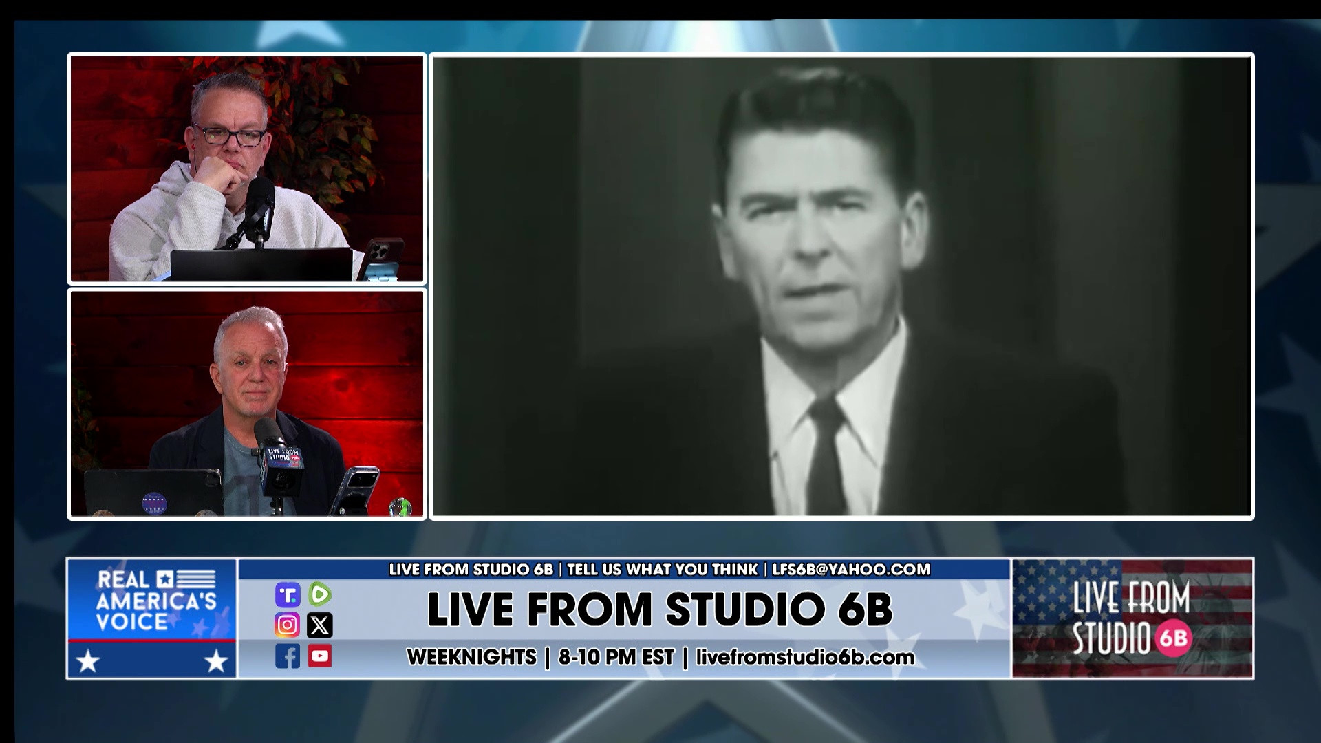 4-7-26 7 - A young Ronald Reagan speech, countering the false points, looking at Trump's Truth