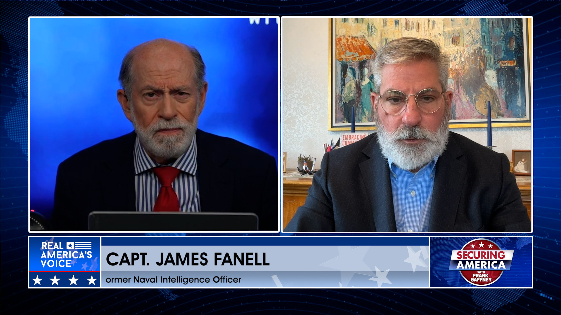 Frank Gaffney is joined by Capt. James Fanell Pt. 1